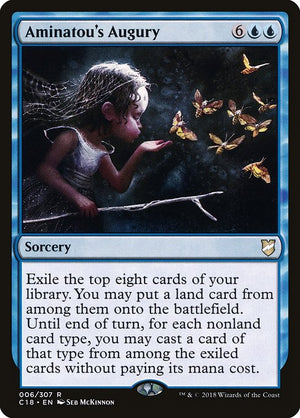 Aminatou's Augury (6) [Commander 2018]
