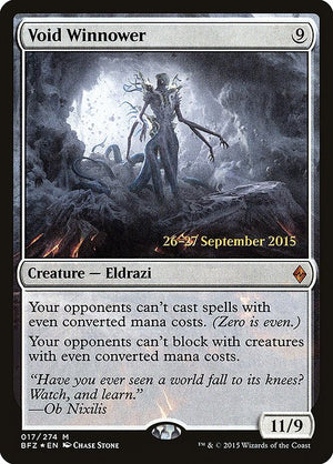 Void Winnower (17s) [Battle for Zendikar Promos]