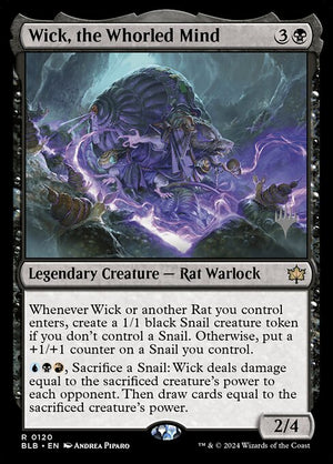 Wick, the Whorled Mind (120p) [Bloomburrow Promos]