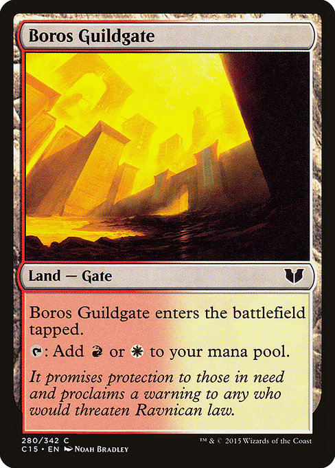 Boros Guildgate (280) [Commander 2015]