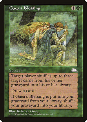 Gaea's Blessing (129) [Weatherlight]