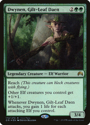 Dwynen, Gilt-Leaf Daen (172) [Magic Origins Promos]