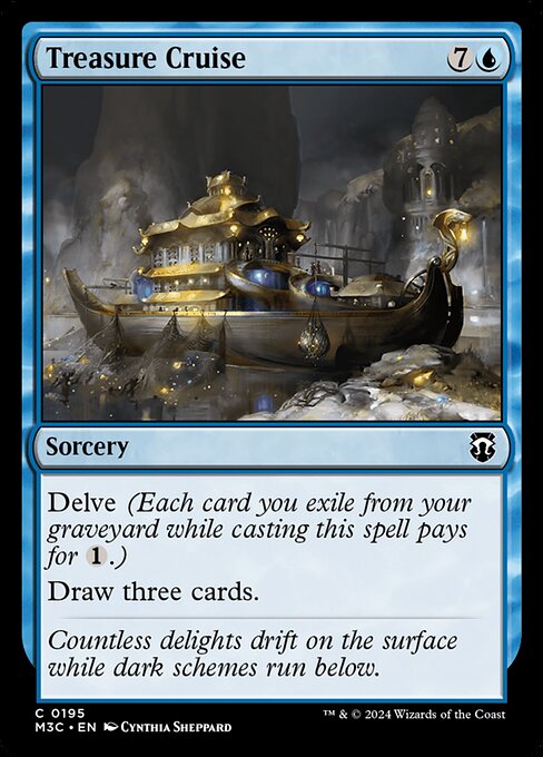 Treasure Cruise (195) [Modern Horizons 3 Commander]