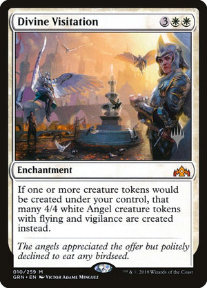 Divine Visitation (10p) [Guilds of Ravnica Promos]