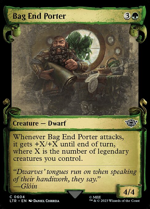 Bag End Porter (604) [The Lord of the Rings: Tales of Middle-earth] [Showcase]