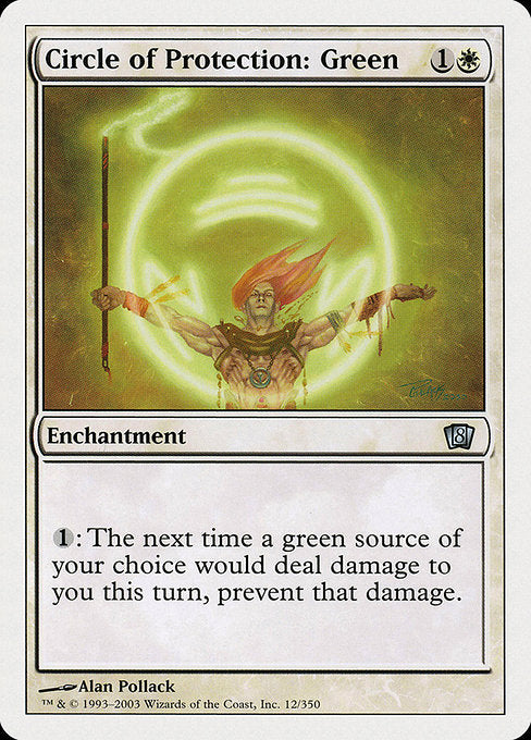 Circle of Protection: Green (12) [Eighth Edition]