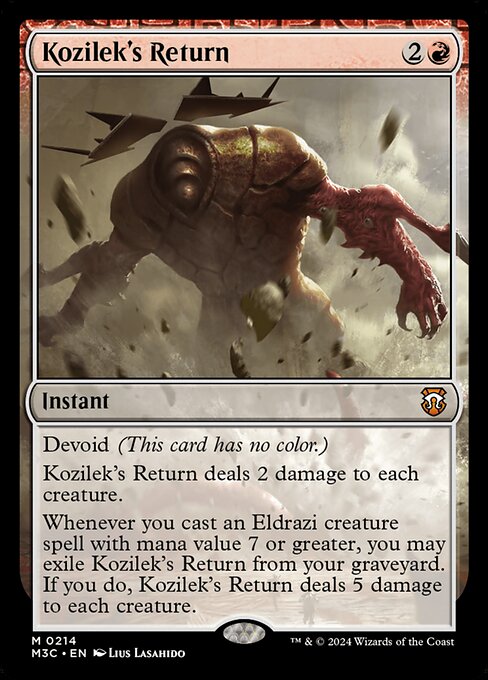 Kozilek's Return (214) [Modern Horizons 3 Commander]