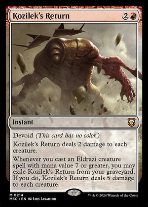 Kozilek's Return (214) [Modern Horizons 3 Commander]