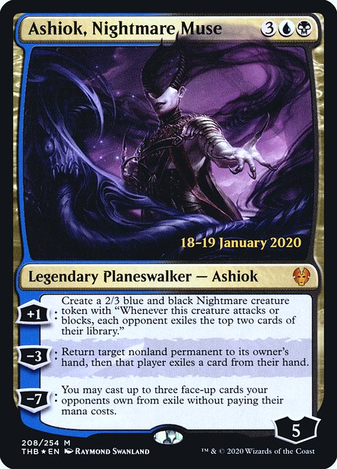 Ashiok, Nightmare Muse (208s) [Theros Beyond Death Promos]