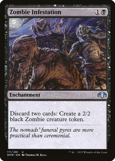 Zombie Infestation (111) [Dominaria Remastered]