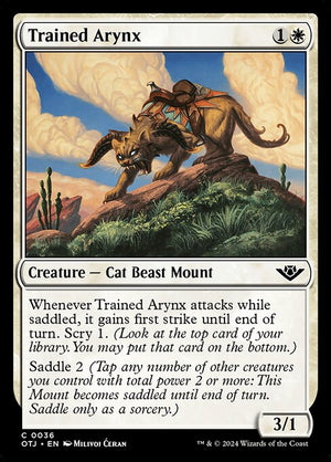 Trained Arynx (36) [Outlaws of Thunder Junction]