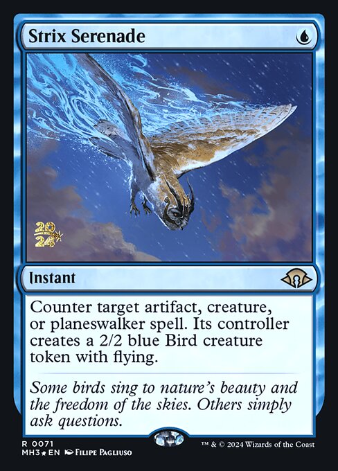 Strix Serenade (71s) [Modern Horizons 3 Promos]