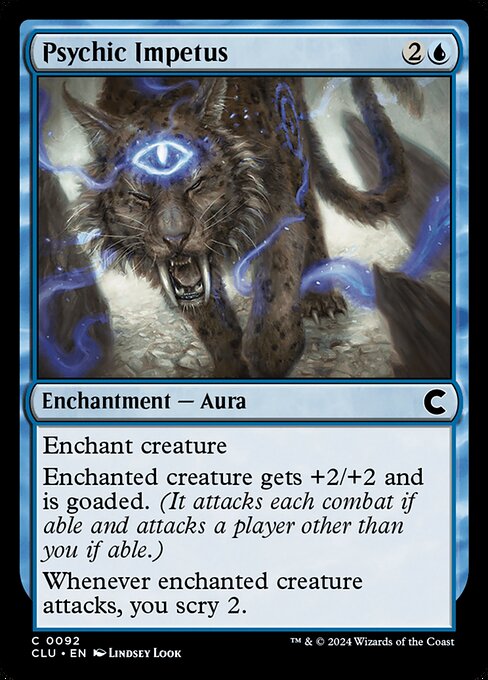 Psychic Impetus (92) [Ravnica: Clue Edition]