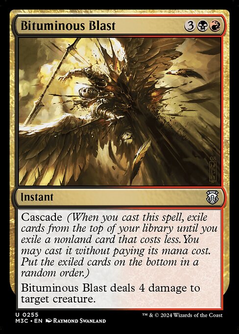 Bituminous Blast (255) [Modern Horizons 3 Commander]