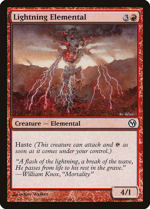 Lightning Elemental (50) [Duels of the Planeswalkers]