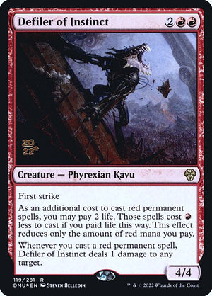 Defiler of Instinct (119s) [Dominaria United Promos]
