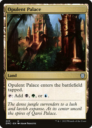 Opulent Palace (223) [Dominaria United Commander]