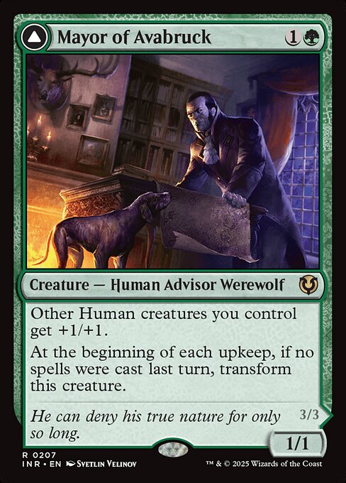 Mayor of Avabruck // Howlpack Alpha (207) [Innistrad Remastered]