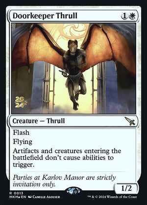 Doorkeeper Thrull (13s) [Murders at Karlov Manor Promos]