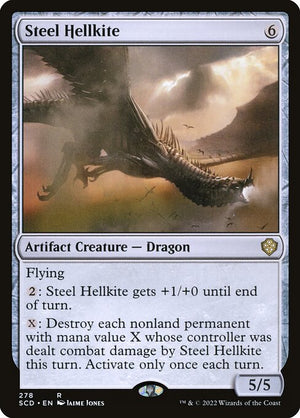 Steel Hellkite (278) [Starter Commander Decks]