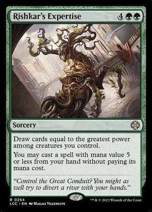 Rishkar's Expertise (254) [The Lost Caverns of Ixalan Commander]