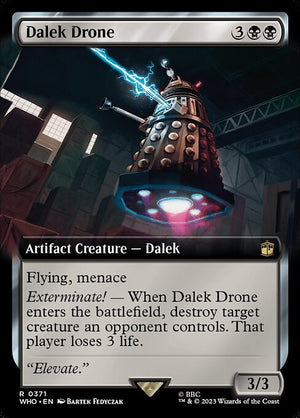 Dalek Drone (371) [Doctor Who] [Extended Art]