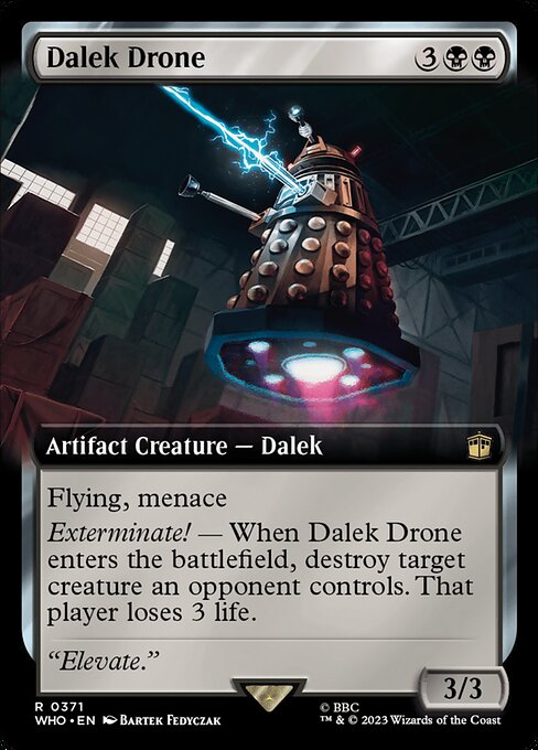 Dalek Drone (371) [Doctor Who] [Extended Art]