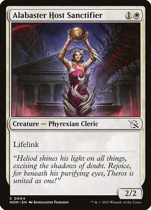 Alabaster Host Sanctifier (4) [March of the Machine]