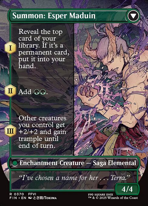 Esper Origins // Summon: Esper Maduin (370) [Final Fantasy]