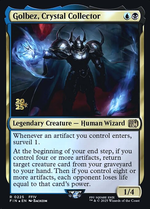 Golbez, Crystal Collector (225s) [Final Fantasy Promos]