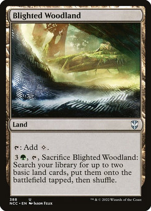 Blighted Woodland (388) [New Capenna Commander]