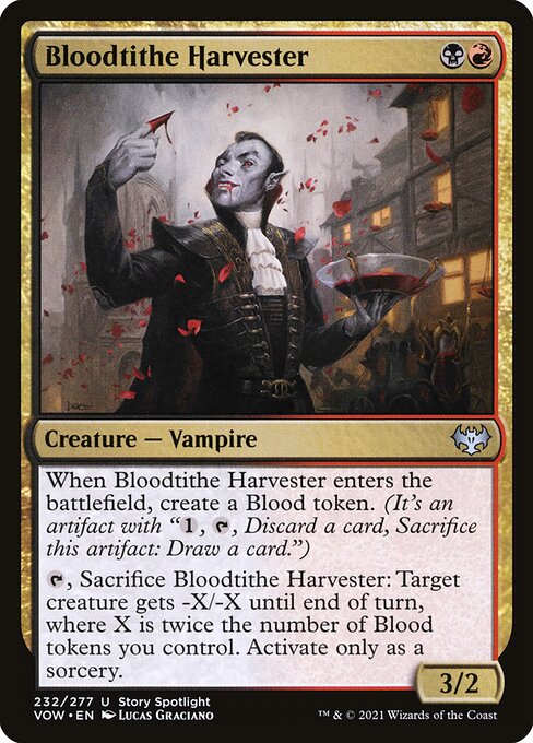 Bloodtithe Harvester (232) [Innistrad: Crimson Vow]