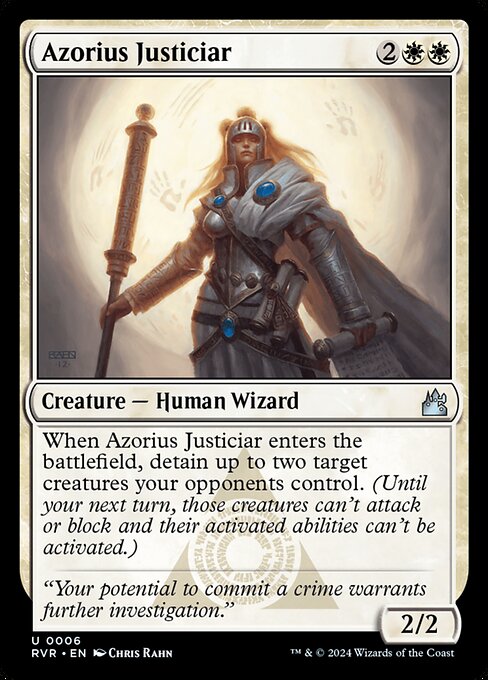 Azorius Justiciar (6) [Ravnica Remastered]