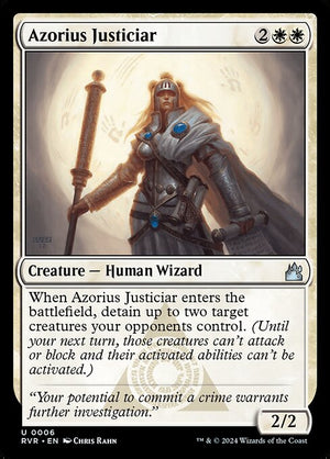 Azorius Justiciar (6) [Ravnica Remastered]