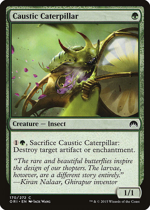Caustic Caterpillar (170) [Magic Origins]