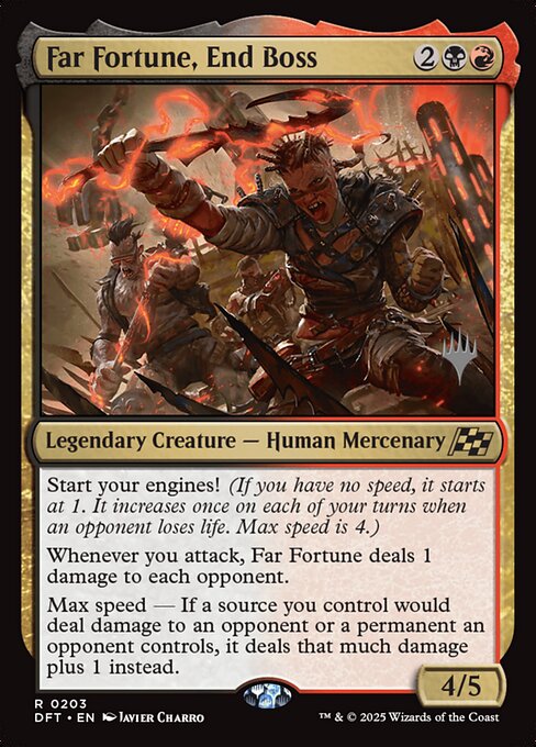 Far Fortune, End Boss (203p) [Aetherdrift Promos]