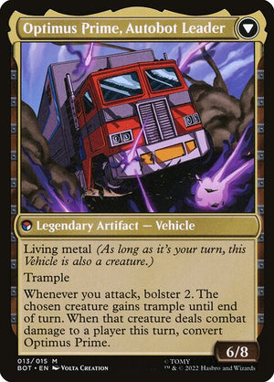 Optimus Prime, Hero // Optimus Prime, Autobot Leader (13) [Transformers] Reverse