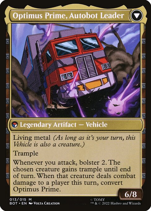 Optimus Prime, Hero // Optimus Prime, Autobot Leader (13) [Transformers] Reverse