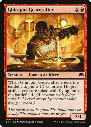 Ghirapur Gearcrafter (149) [Magic Origins]