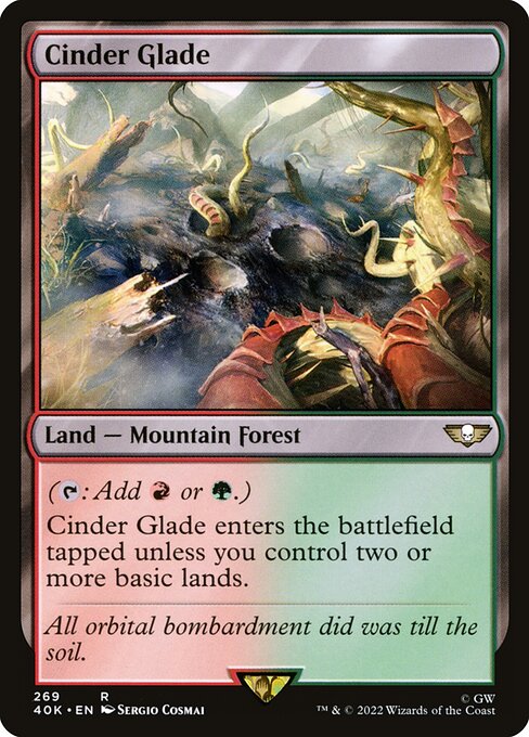 Cinder Glade (269) [Warhammer 40,000 Commander]