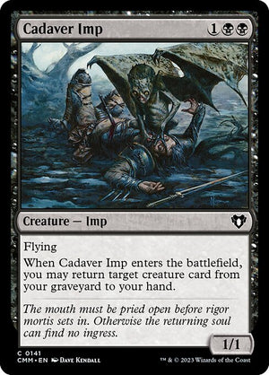 Cadaver Imp (141) [Commander Masters]