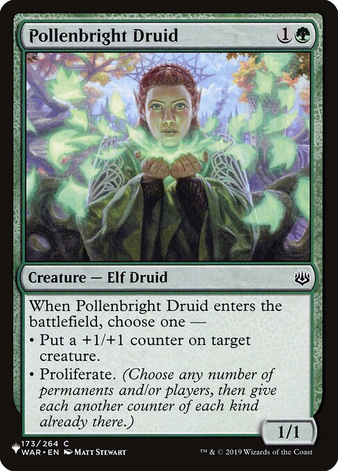 Pollenbright Druid (WAR-173) [The List]