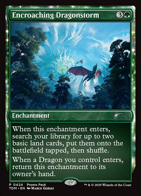 Encroaching Dragonstorm (424) [Tarkir: Dragonstorm]