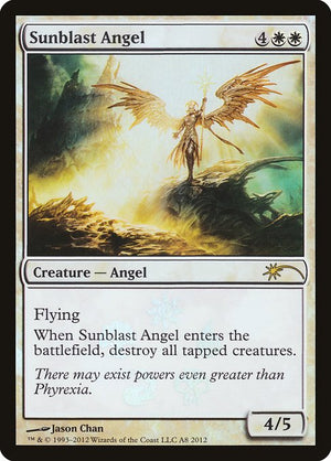 Sunblast Angel (A8) [Scars of Mirrodin Promos]