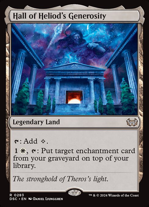 Hall of Heliod's Generosity (283) [Duskmourn: House of Horror Commander]
