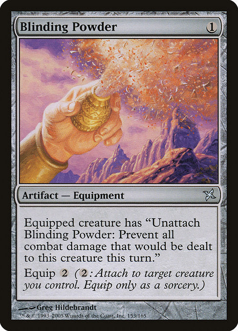 Blinding Powder (153) [Betrayers of Kamigawa]