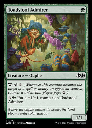 Toadstool Admirer (192) [Wilds of Eldraine]