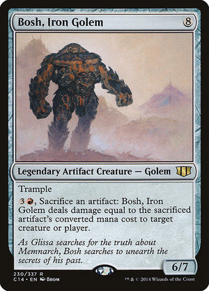 Bosh, Iron Golem (230) [Commander 2014]