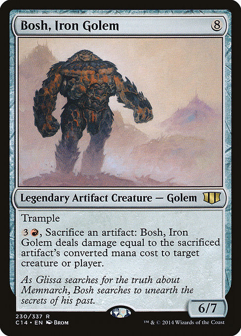 Bosh, Iron Golem (230) [Commander 2014]