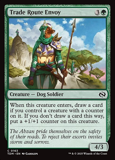 Trade Route Envoy (163) [Tarkir: Dragonstorm]